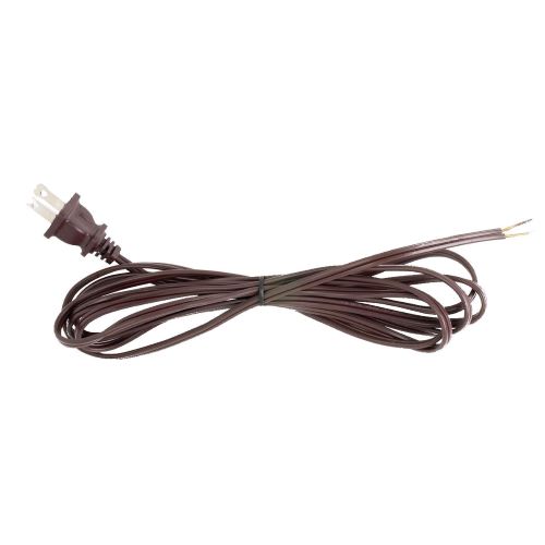 12 FT BROWN CORD WITH PLUG SPT-1
